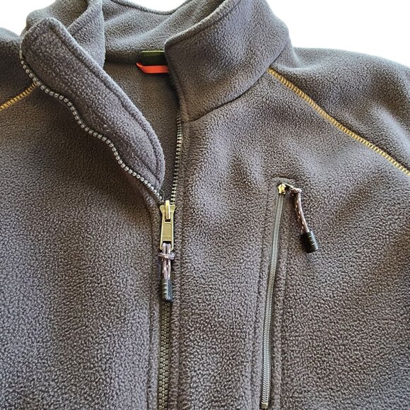 Timberland Mens Fleece Jacket XL Full-Zip Gray Polyester - Picture 5 of 10